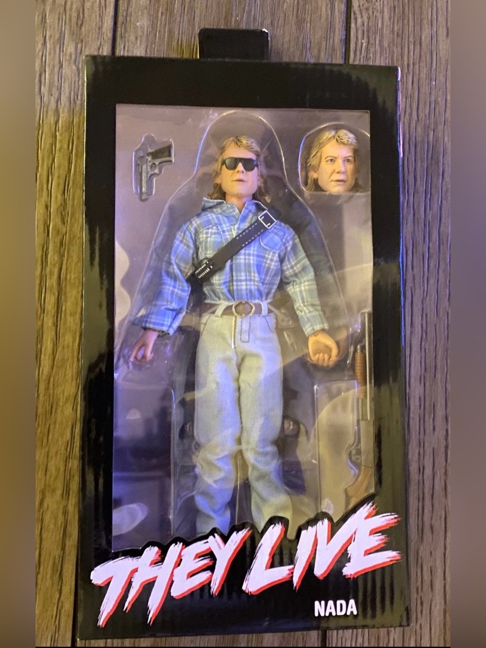NECA - They Live John Nada - 8" Clothed Action Figure